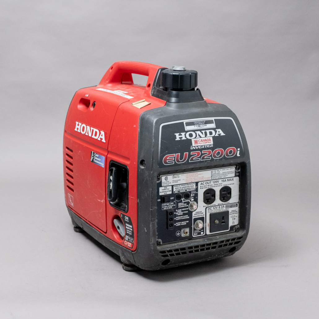 Honda Generator EU2200i Canada Film Equipment