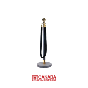 Black Rope Stanchion Set