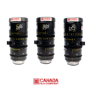 DZOFilm Ace Catta FF 18-35 | 35-80 | 70-135mm T2.9 Cine 3-Lens Bundle