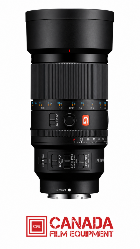 Sony FE 100mm f/2.8 Macro GM Lens (Sony E)