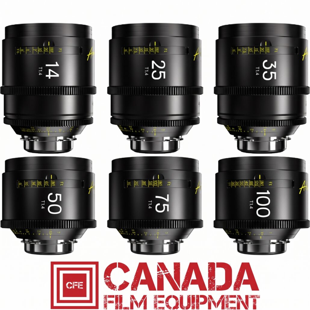 DZOFilm Arles FF/VV Prime Cine 6-Lens Set