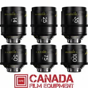 DZOFilm Arles FF/VV Prime Cine 6-Lens Set