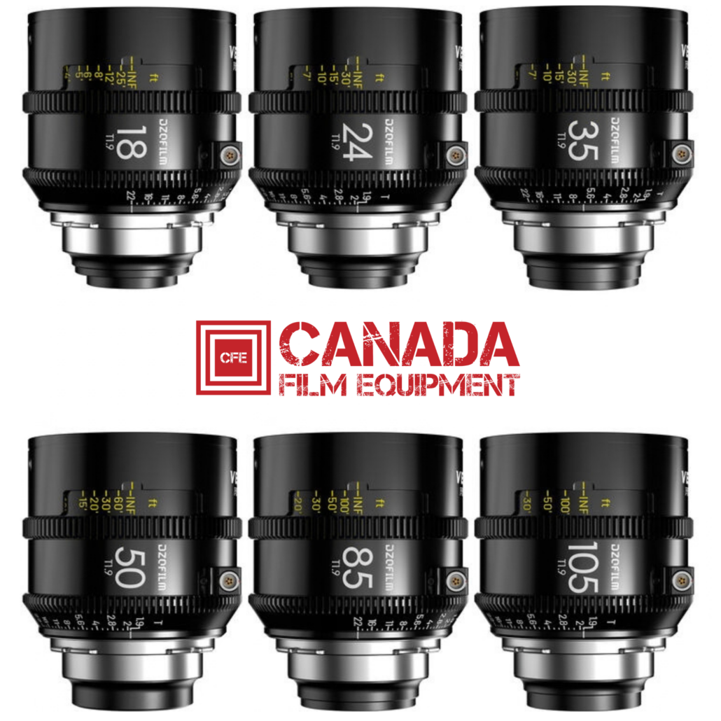 DZO Film Vespid 2 T1.9 Prime 6-Lens Kit